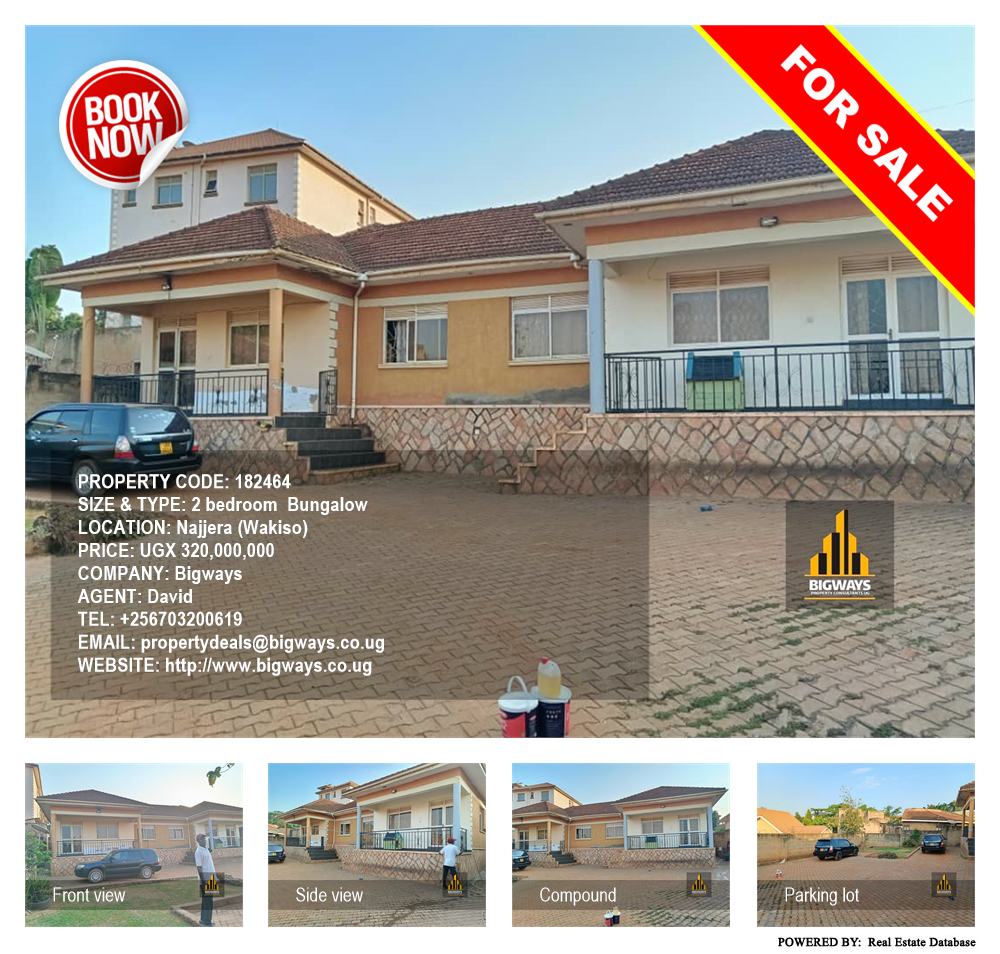 2 bedroom Bungalow  for sale in Najjera Wakiso Uganda, code: 182464