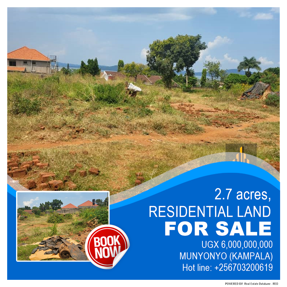 Residential Land  for sale in Munyonyo Kampala Uganda, code: 182469