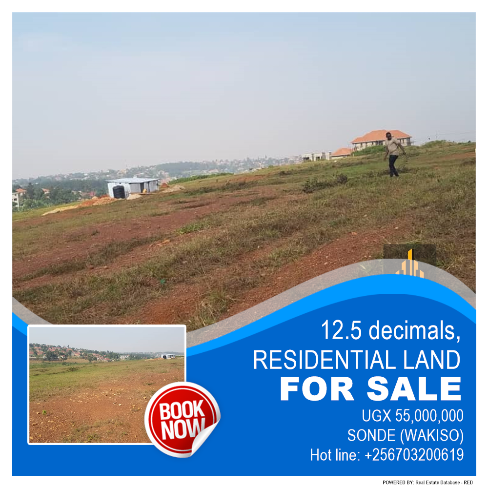 Residential Land  for sale in Sonde Wakiso Uganda, code: 182493