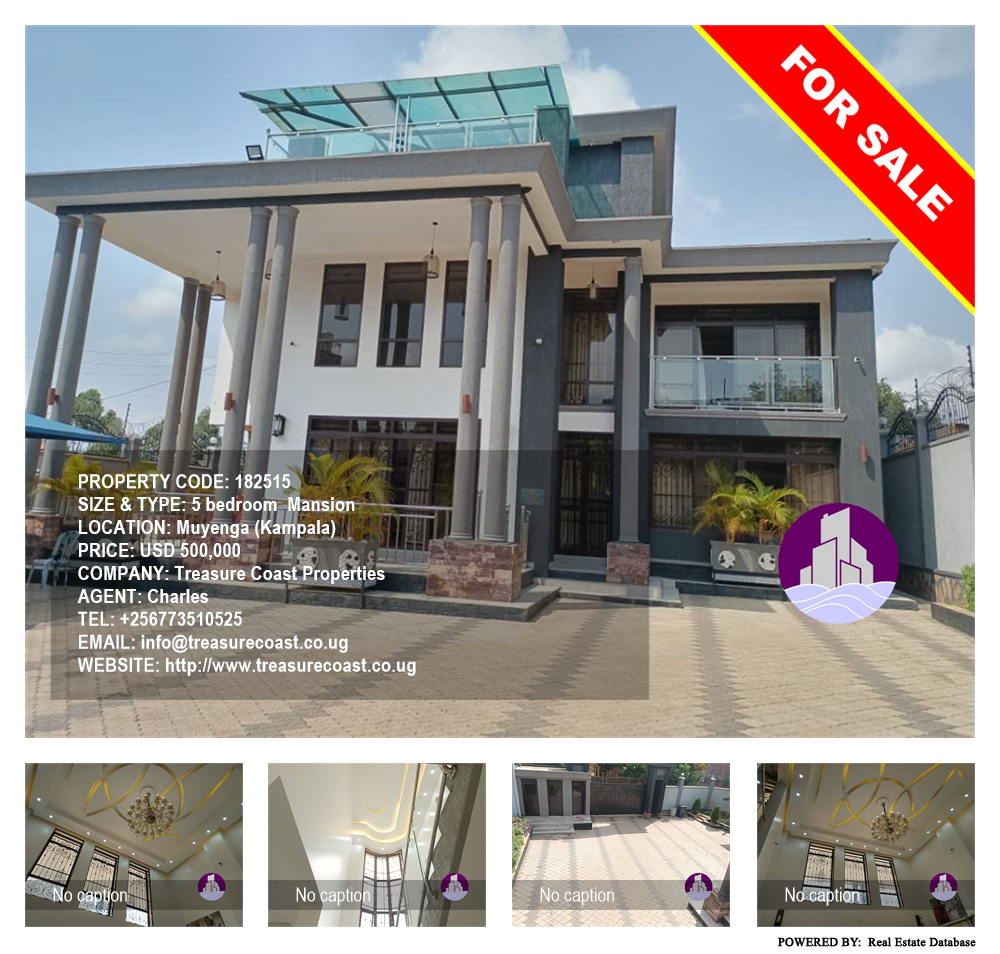 5 bedroom Mansion  for sale in Muyenga Kampala Uganda, code: 182515