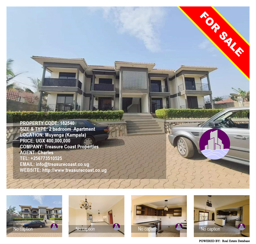 2 bedroom Apartment  for sale in Muyenga Kampala Uganda, code: 182540