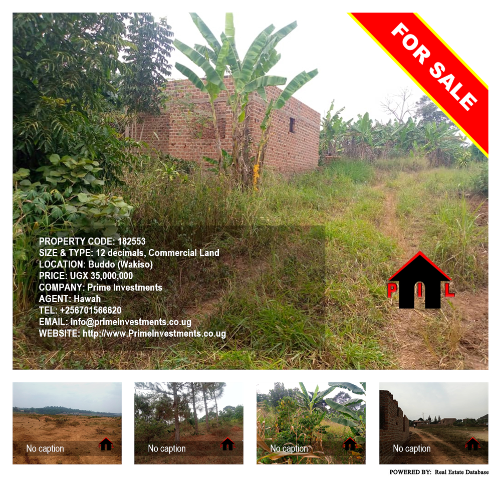 Commercial Land  for sale in Buddo Wakiso Uganda, code: 182553