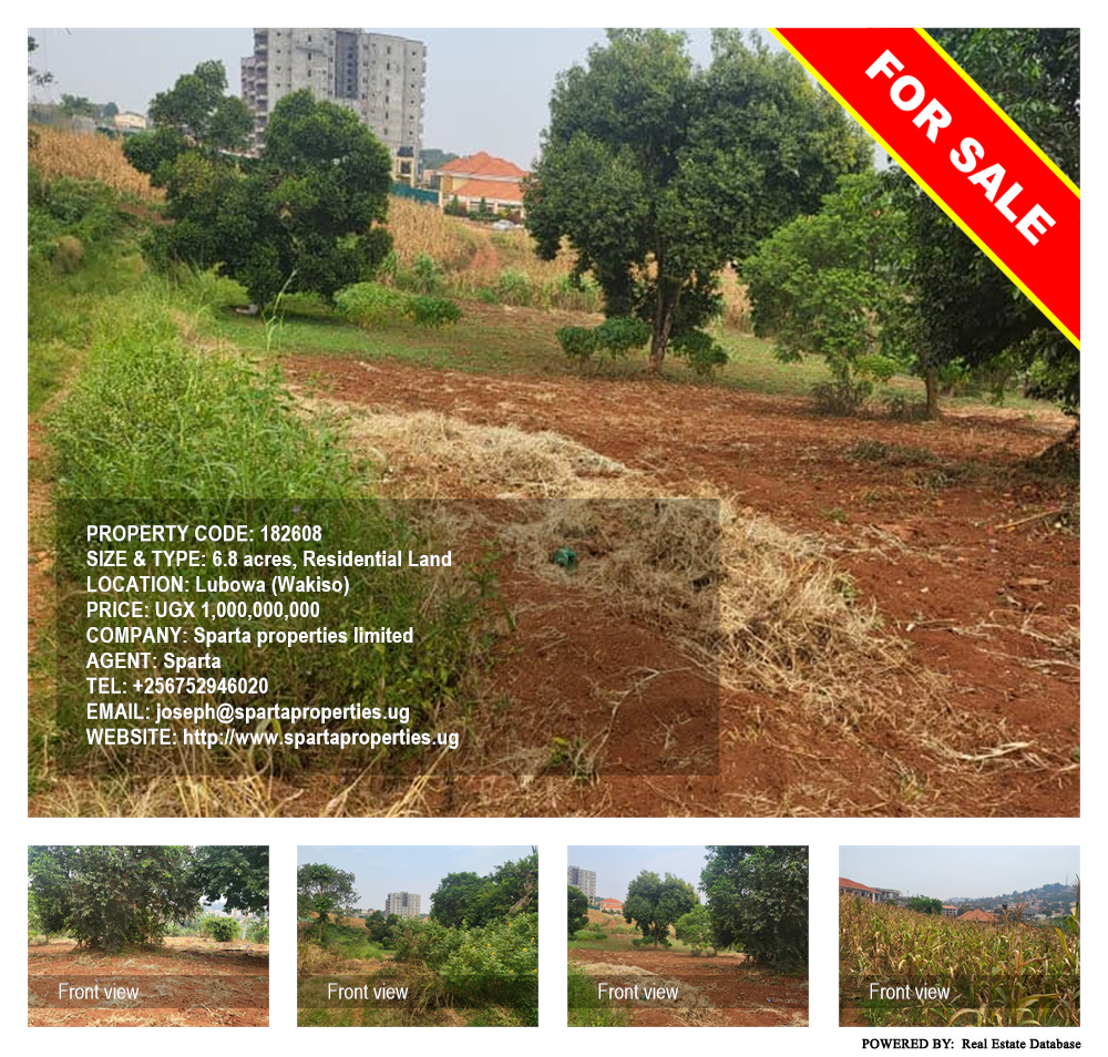 Residential Land  for sale in Lubowa Wakiso Uganda, code: 182608