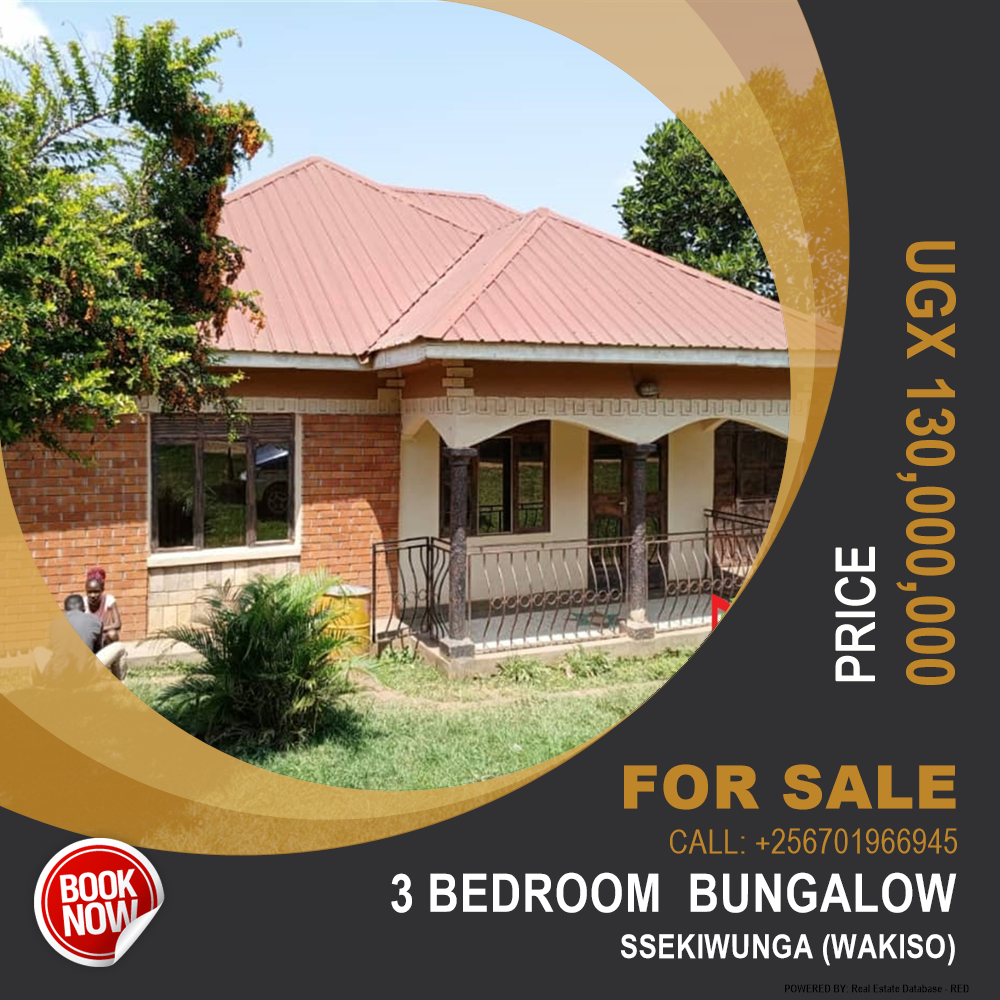 3 bedroom Bungalow  for sale in Ssekiwunga Wakiso Uganda, code: 182682