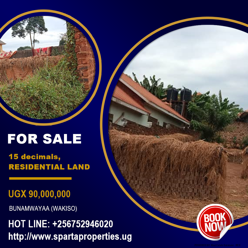 Residential Land  for sale in Bunamwaaya Wakiso Uganda, code: 182805