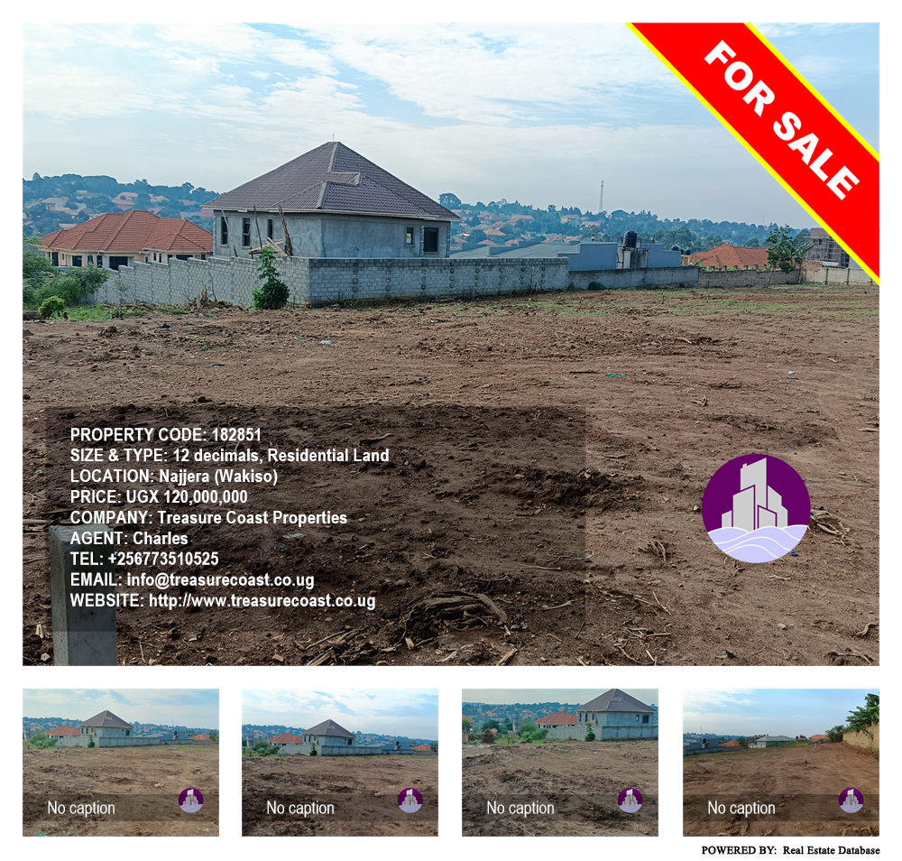 Residential Land  for sale in Najjera Wakiso Uganda, code: 182851