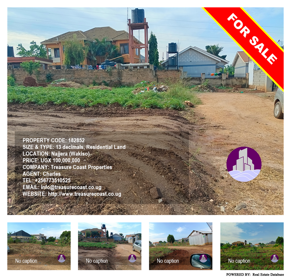 Residential Land  for sale in Najjera Wakiso Uganda, code: 182852