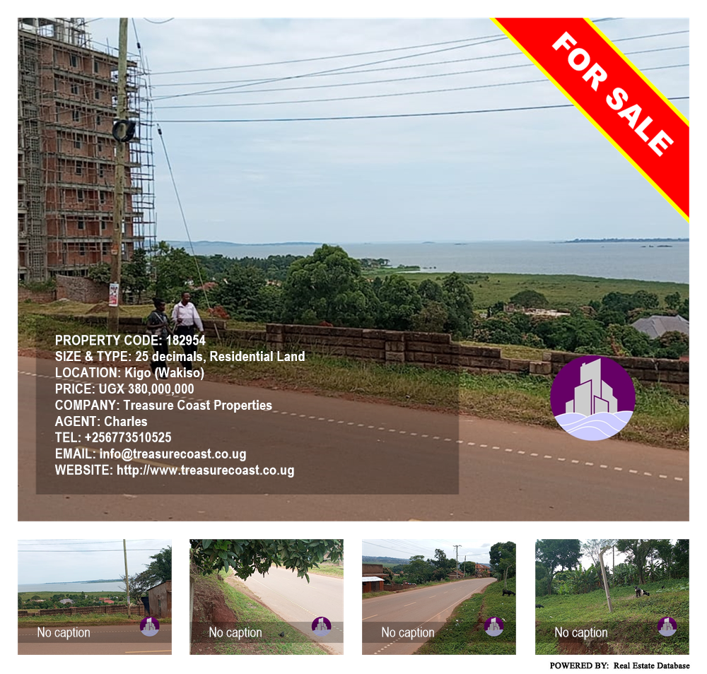 Residential Land  for sale in Kigo Wakiso Uganda, code: 182954