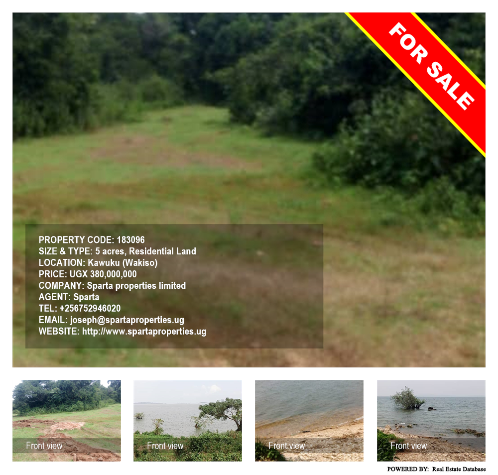 Residential Land  for sale in Kawuku Wakiso Uganda, code: 183096