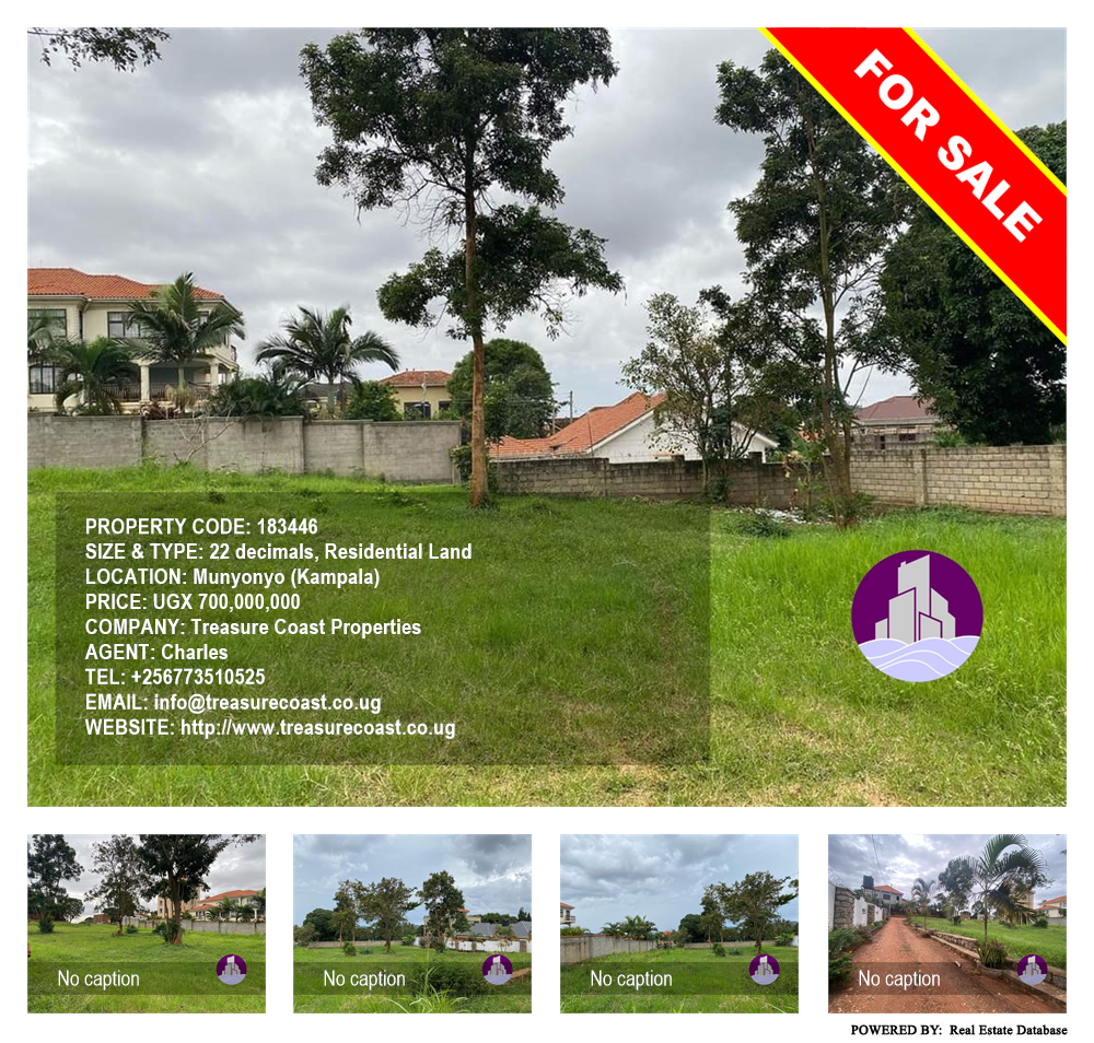 Residential Land  for sale in Munyonyo Kampala Uganda, code: 183446