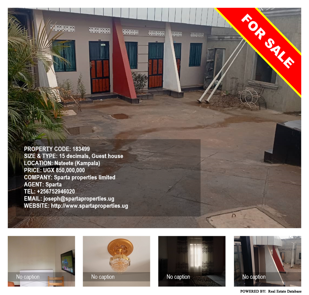 Guest house  for sale in Nateete Kampala Uganda, code: 183499