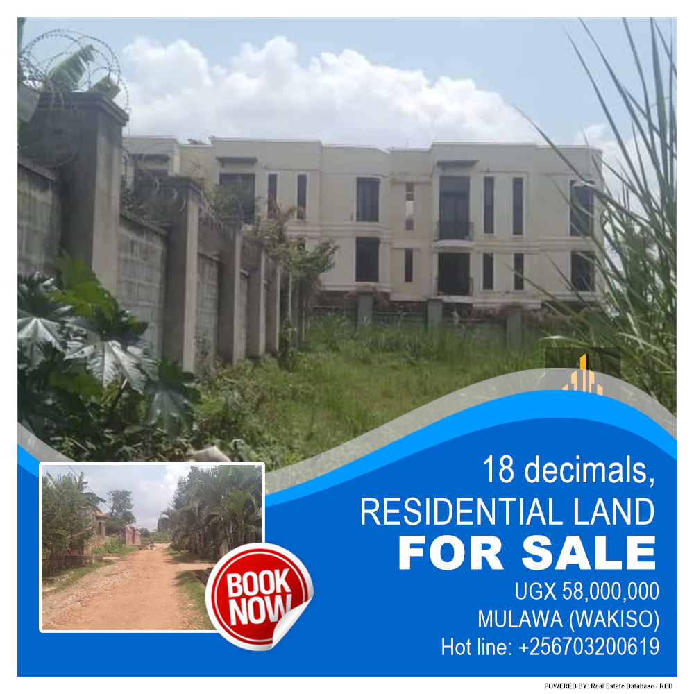 Residential Land  for sale in Mulawa Wakiso Uganda, code: 184085