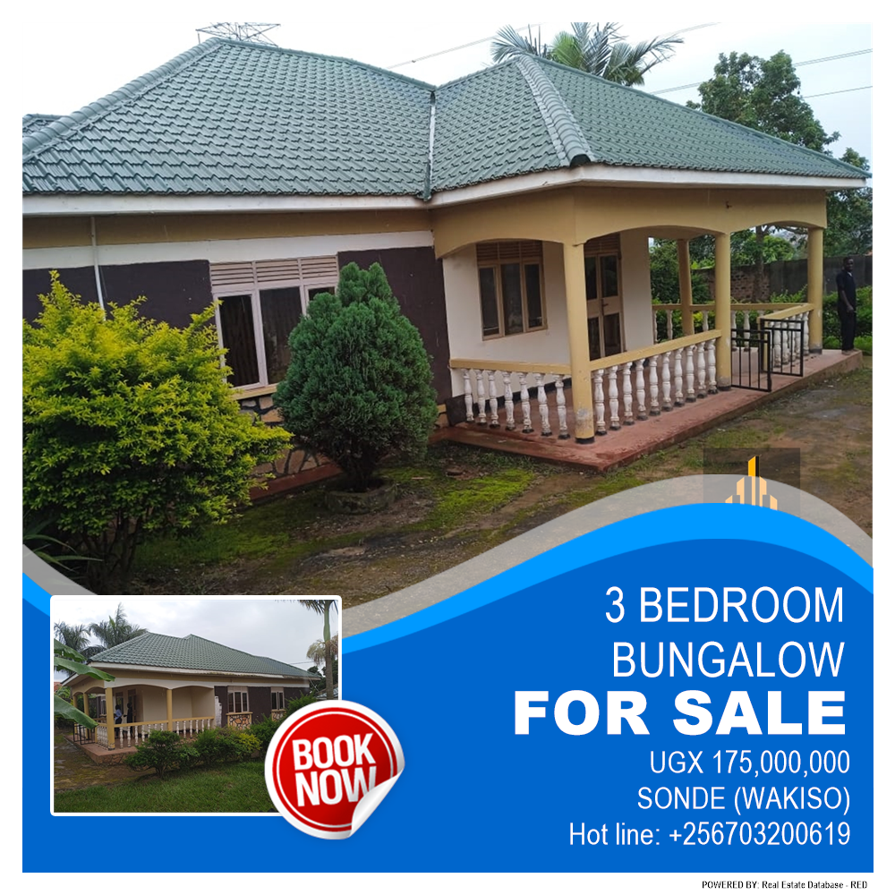 3 bedroom Bungalow  for sale in Sonde Wakiso Uganda, code: 184312