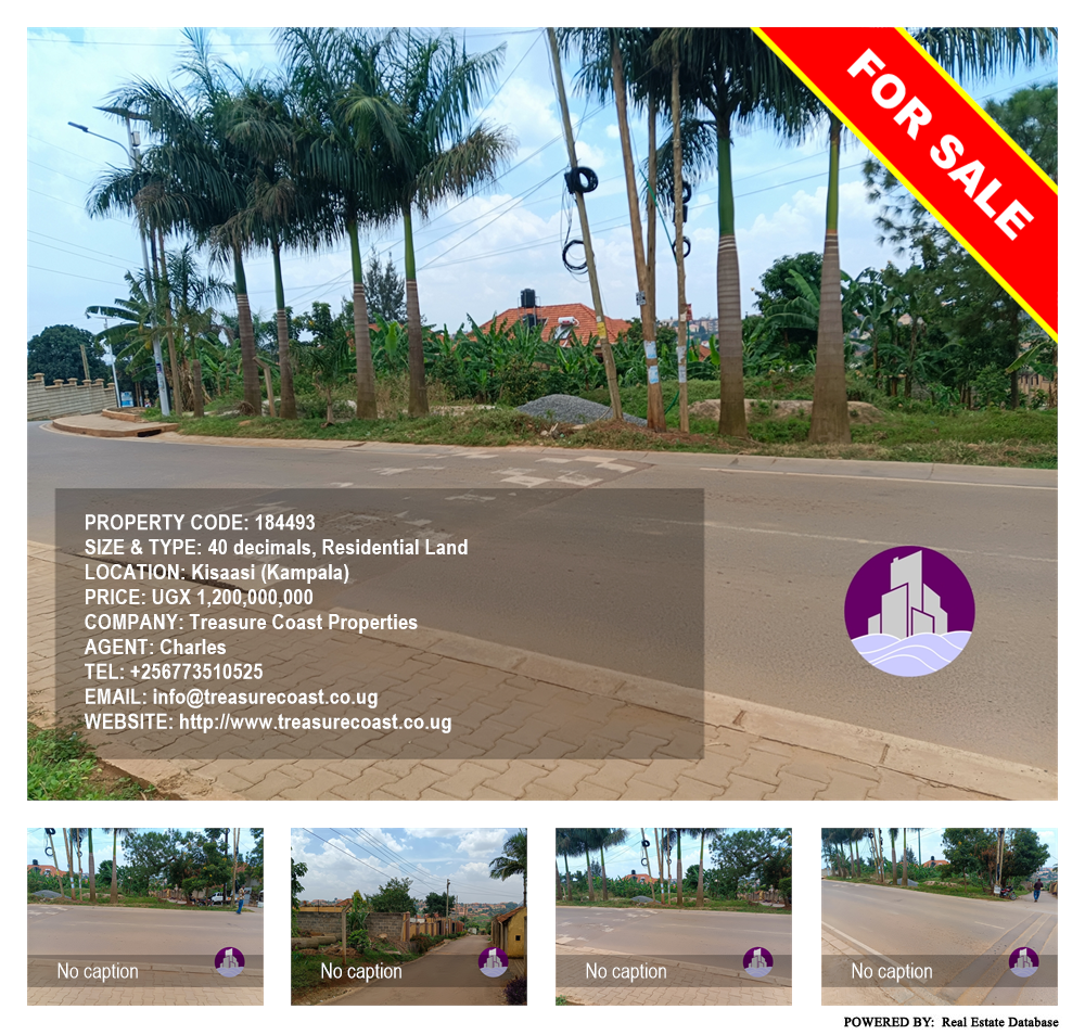 Residential Land  for sale in Kisaasi Kampala Uganda, code: 184493