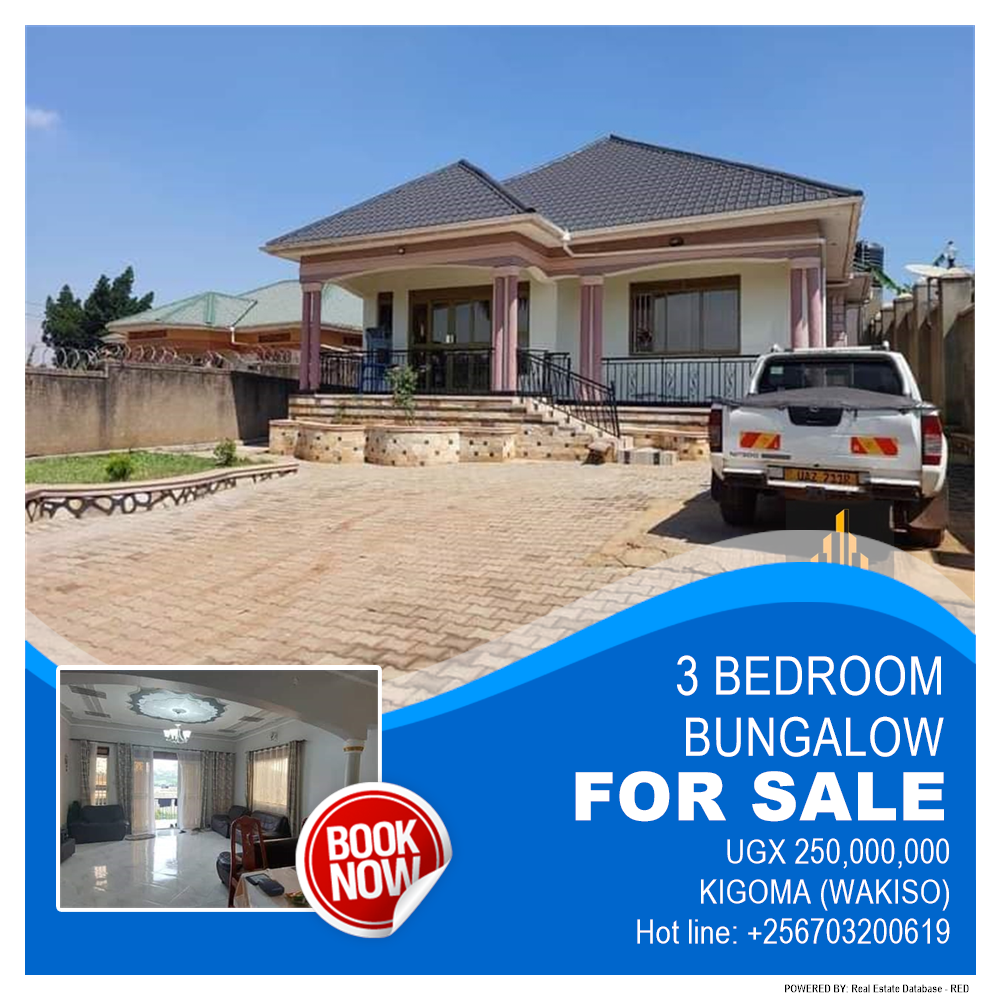 3 bedroom Bungalow  for sale in Kigoma Wakiso Uganda, code: 184752