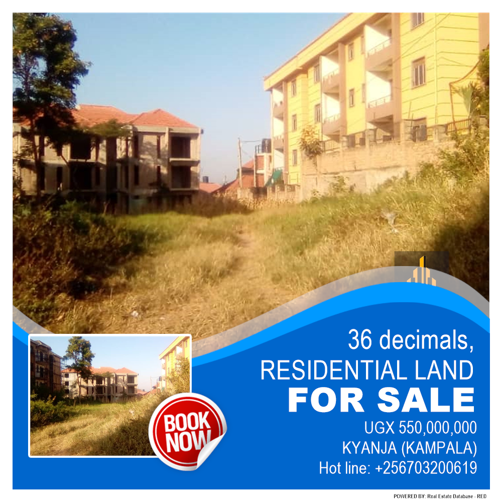 Residential Land  for sale in Kyanja Kampala Uganda, code: 184753