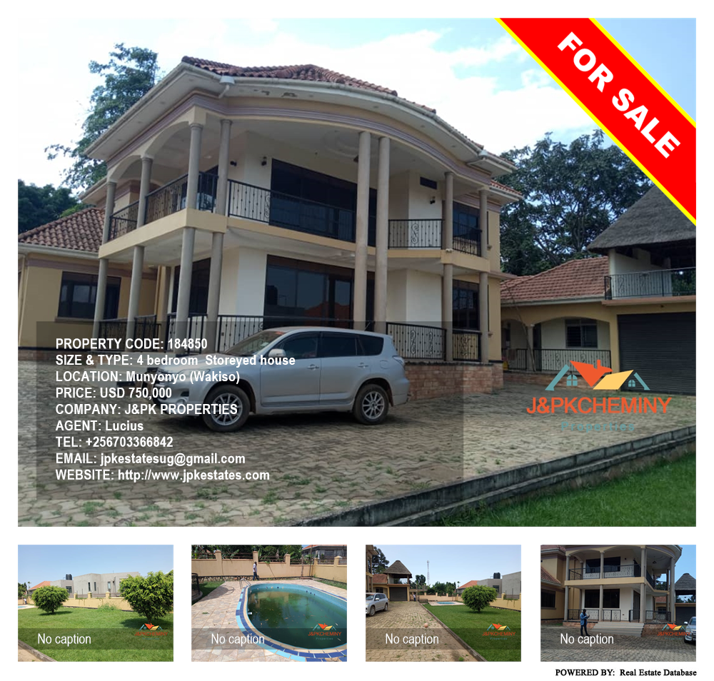 4 bedroom Storeyed house  for sale in Munyonyo Wakiso Uganda, code: 184850