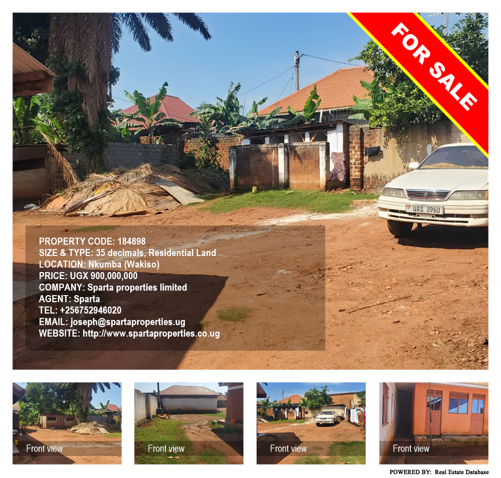 Residential Land  for sale in Nkumba Wakiso Uganda, code: 184898