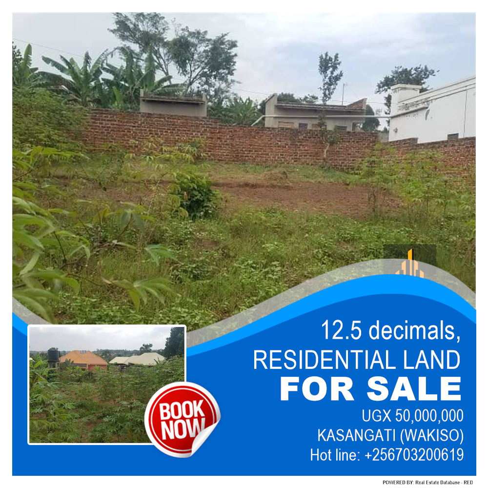 Residential Land  for sale in Kasangati Wakiso Uganda, code: 184939