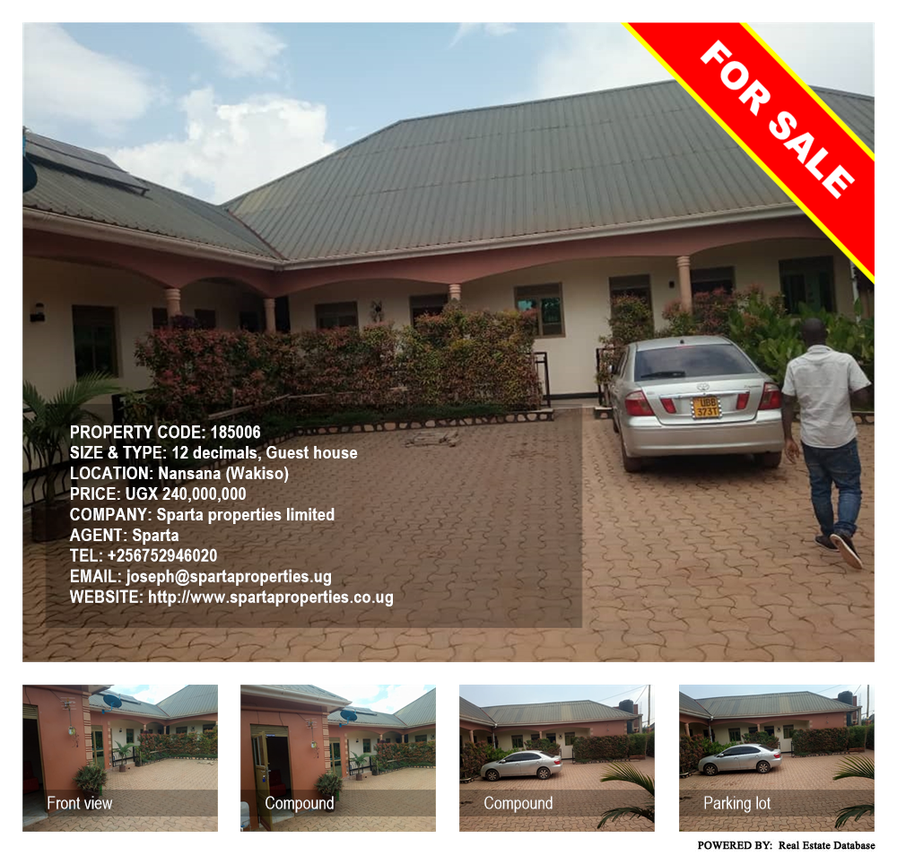 Guest house  for sale in Nansana Wakiso Uganda, code: 185006