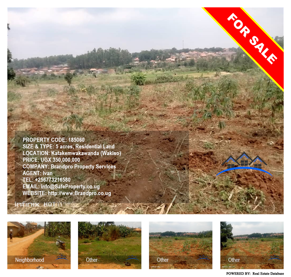 Residential Land  for sale in Katakemwakawanda Wakiso Uganda, code: 185060