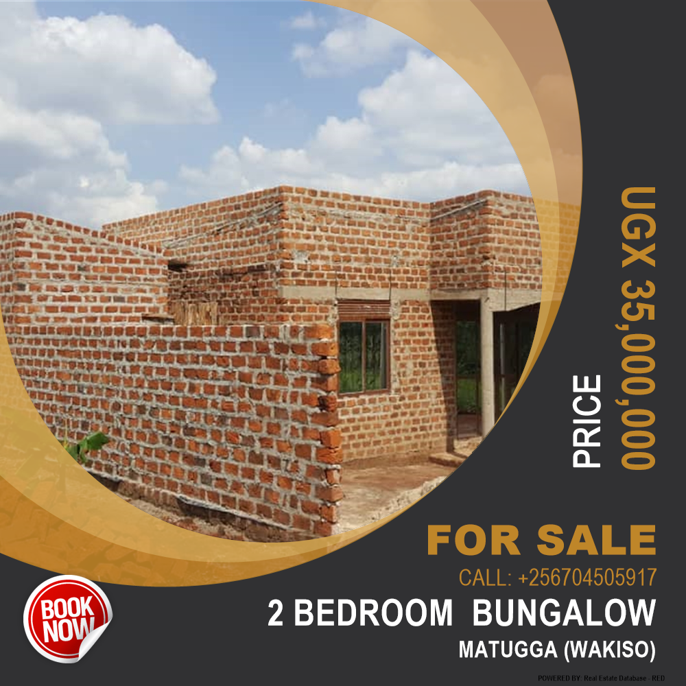 2 bedroom Bungalow  for sale in Matugga Wakiso Uganda, code: 185470