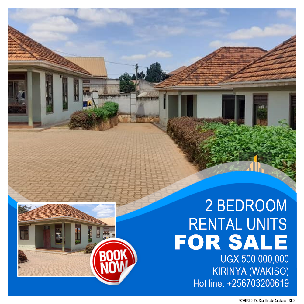 2 bedroom Rental units  for sale in Kirinya Wakiso Uganda, code: 185926