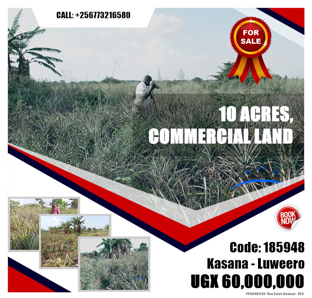 Commercial Land  for sale in Kasana Luweero Uganda, code: 185948