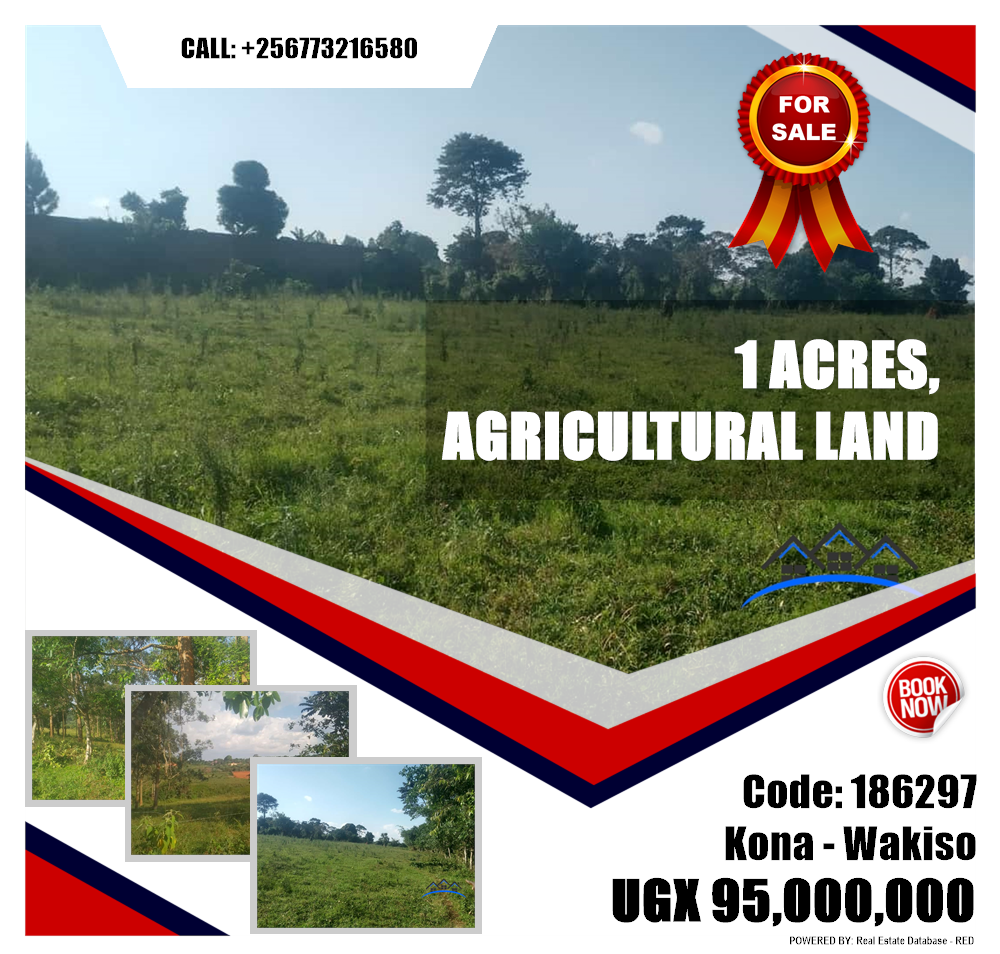 Agricultural Land  for sale in Kona Wakiso Uganda, code: 186297