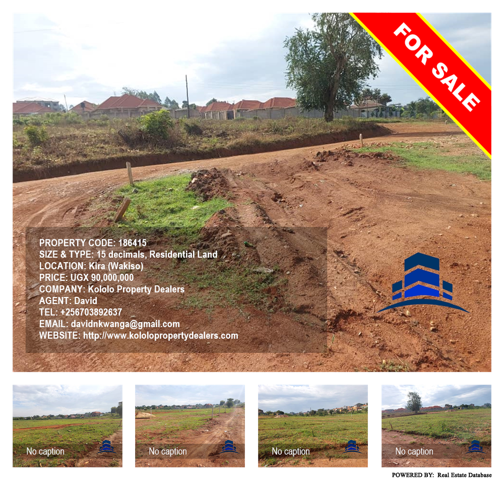Residential Land  for sale in Kira Wakiso Uganda, code: 186415