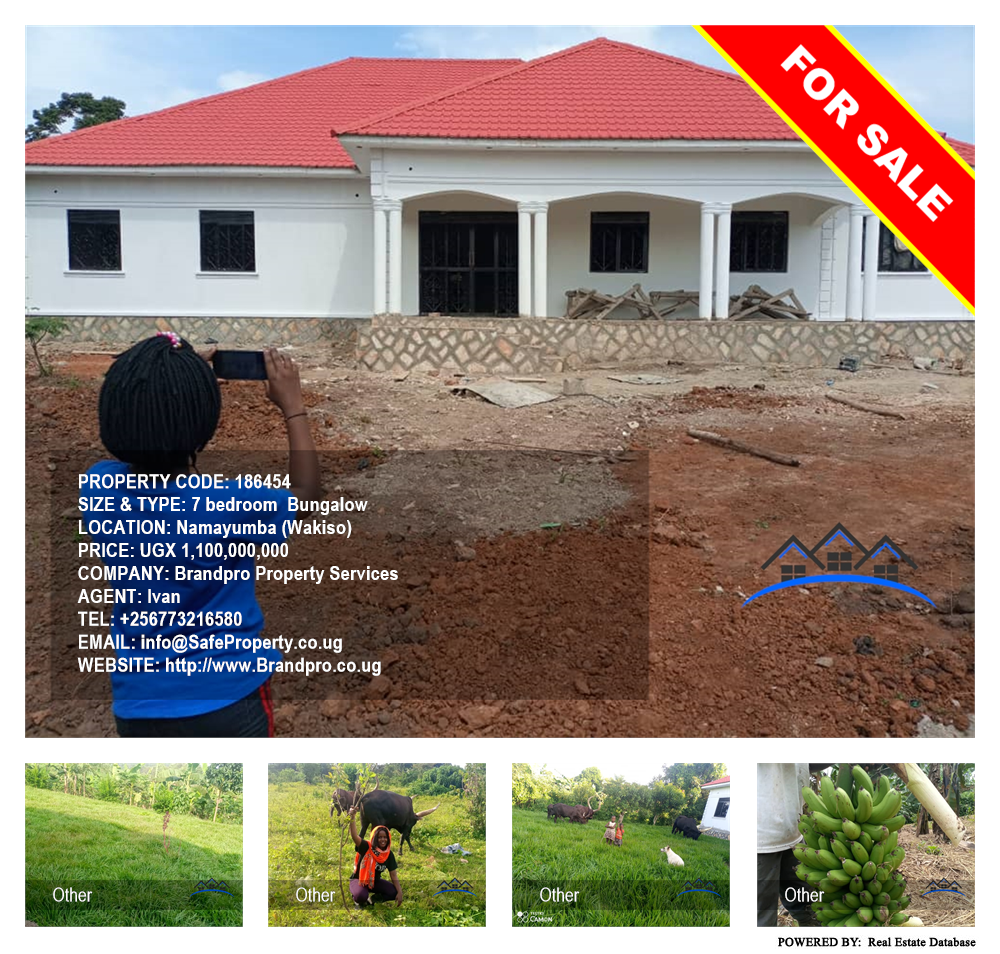 7 bedroom Bungalow  for sale in Namayumba Wakiso Uganda, code: 186454