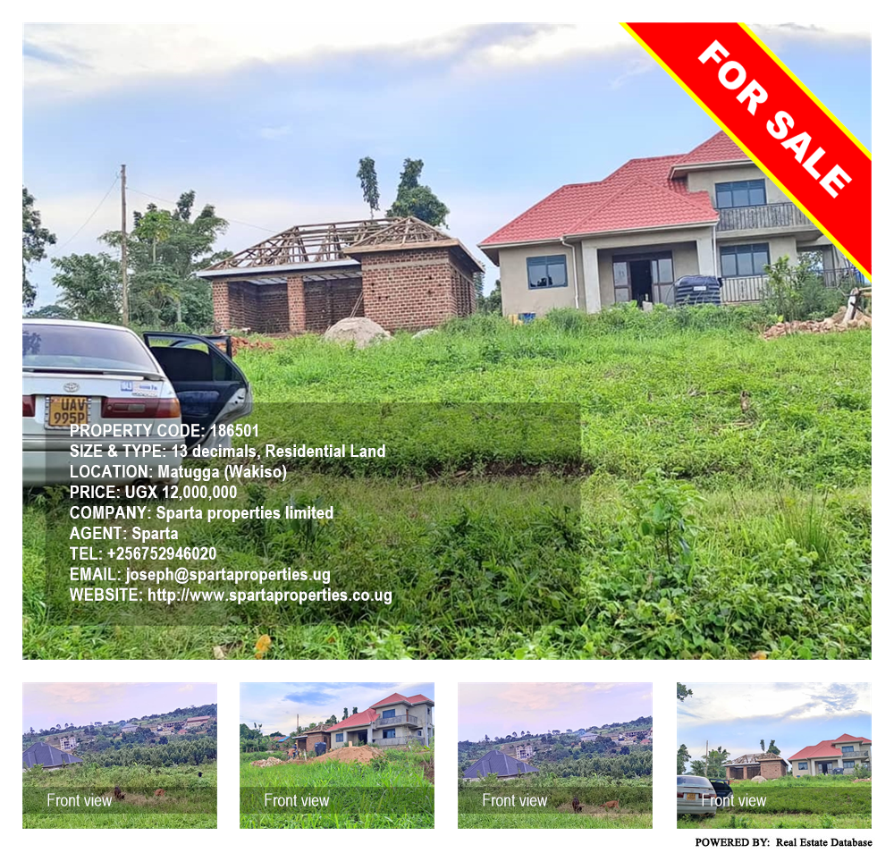 Residential Land  for sale in Matugga Wakiso Uganda, code: 186501