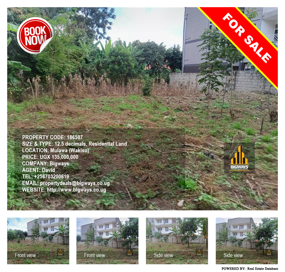 Residential Land  for sale in Mulawa Wakiso Uganda, code: 186507