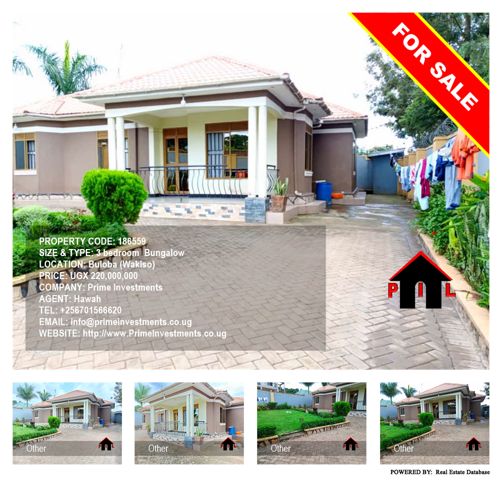 3 bedroom Bungalow  for sale in Buloba Wakiso Uganda, code: 186559