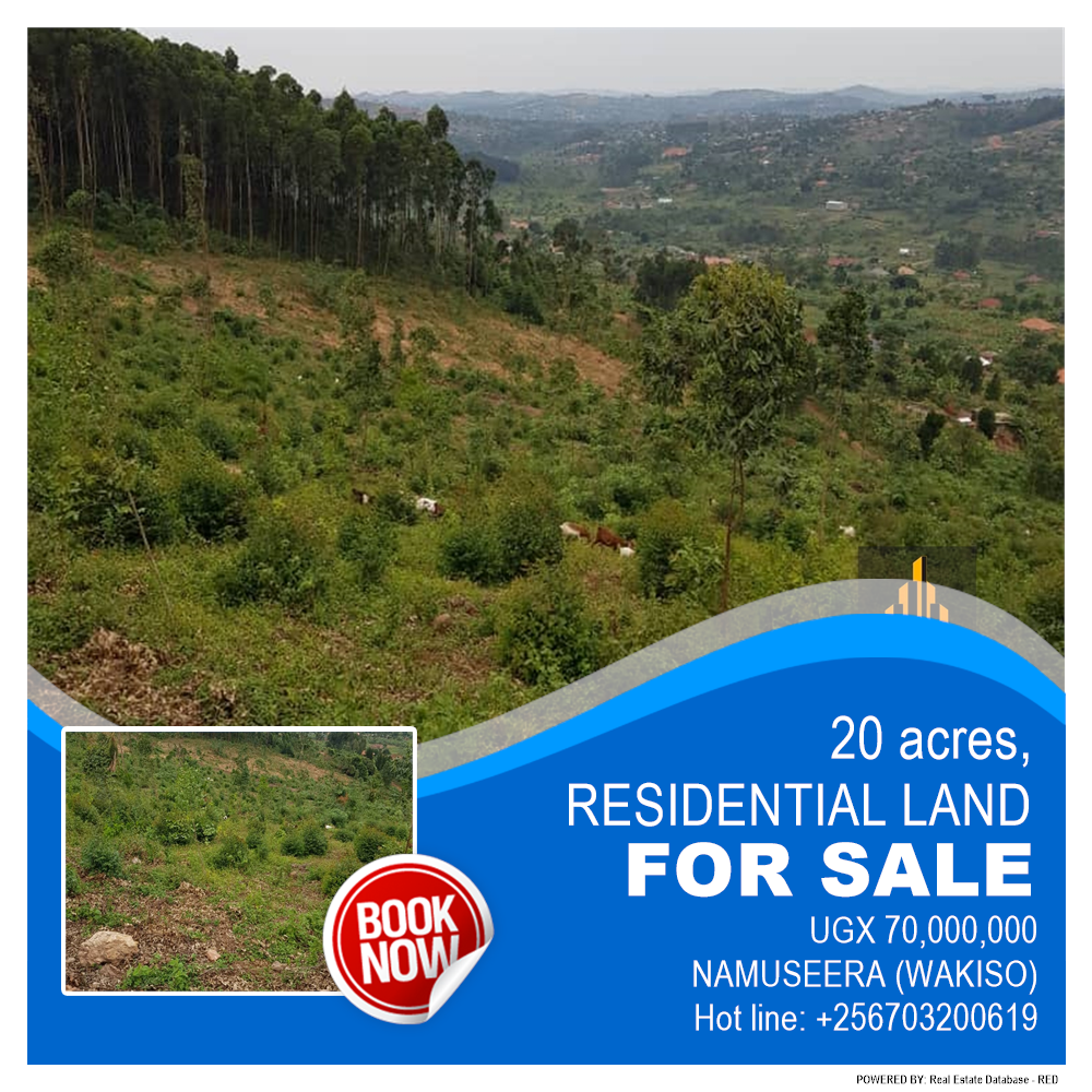 Residential Land  for sale in Namuseera Wakiso Uganda, code: 186618
