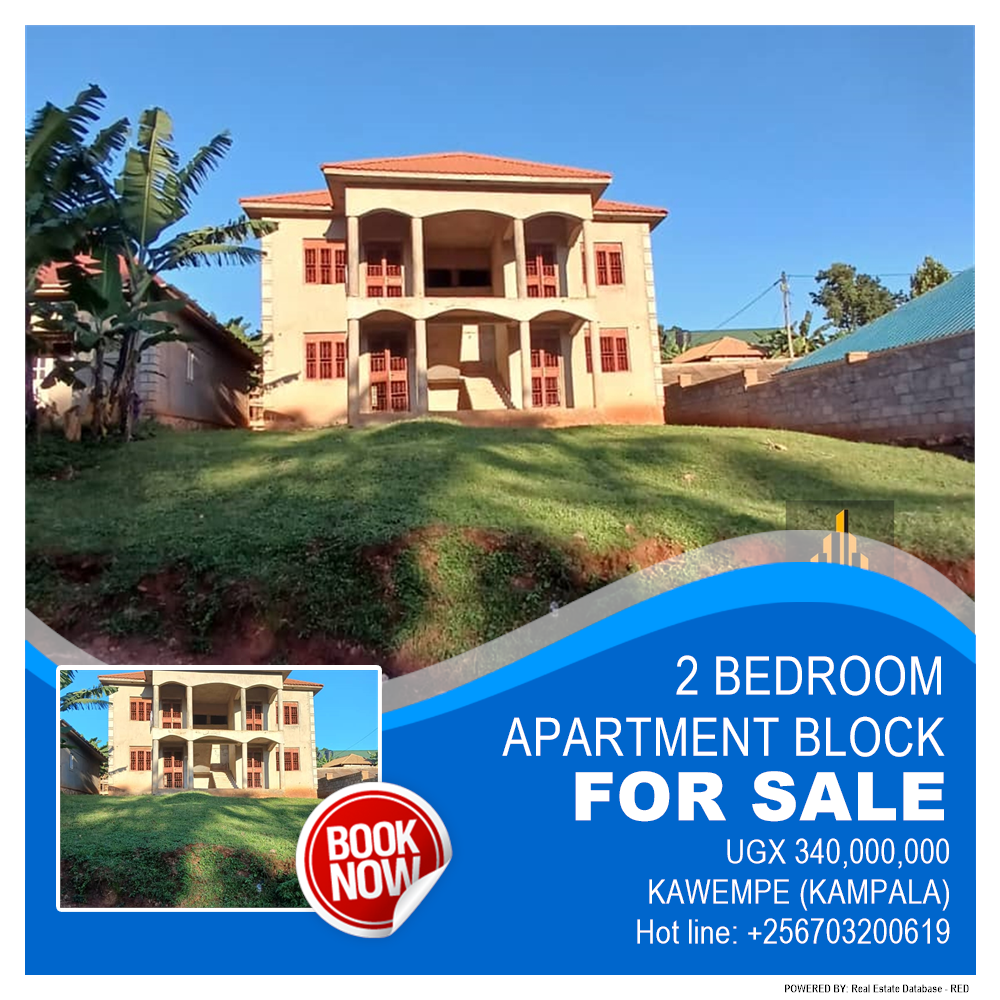 2 bedroom Apartment block  for sale in Kawempe Kampala Uganda, code: 186620