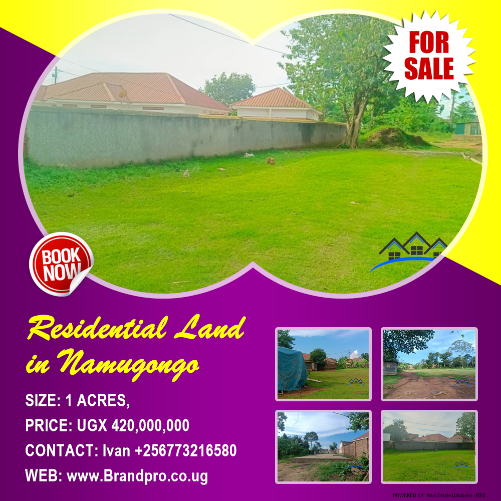 Residential Land  for sale in Namugongo Wakiso Uganda, code: 186820