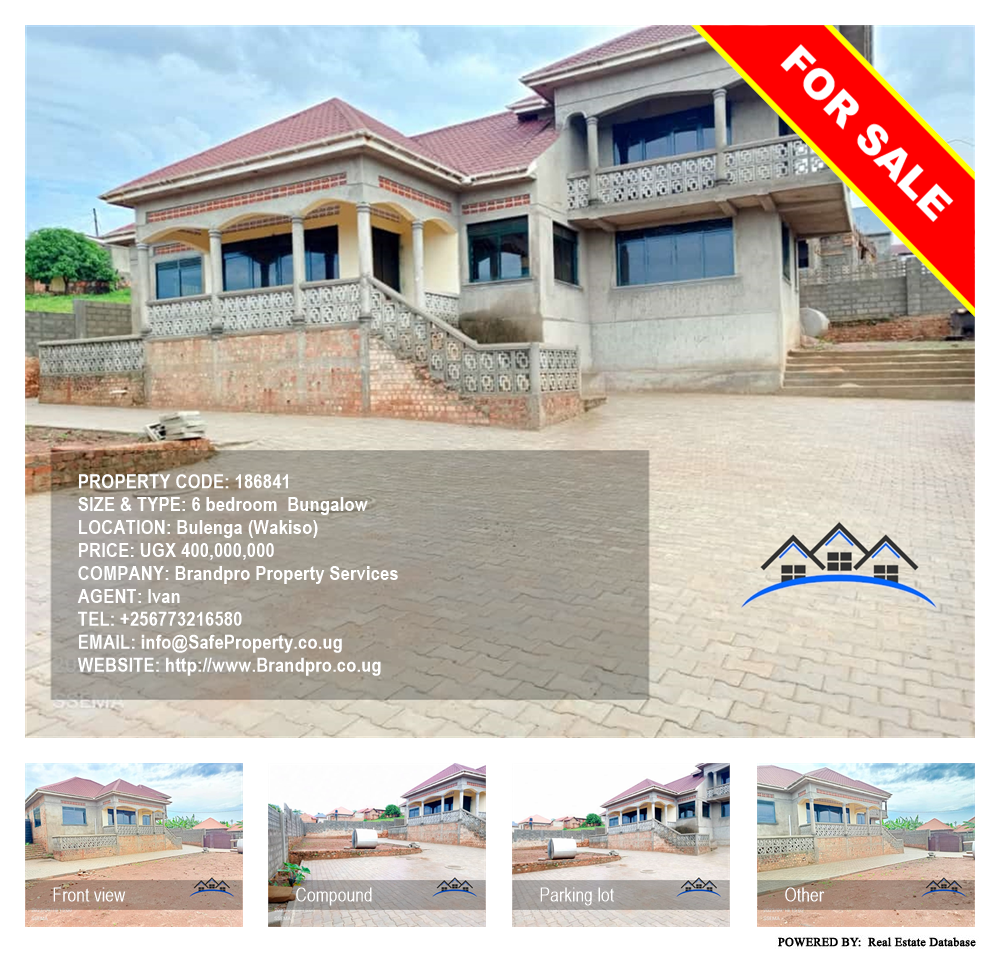 6 bedroom Bungalow  for sale in Bulenga Wakiso Uganda, code: 186841