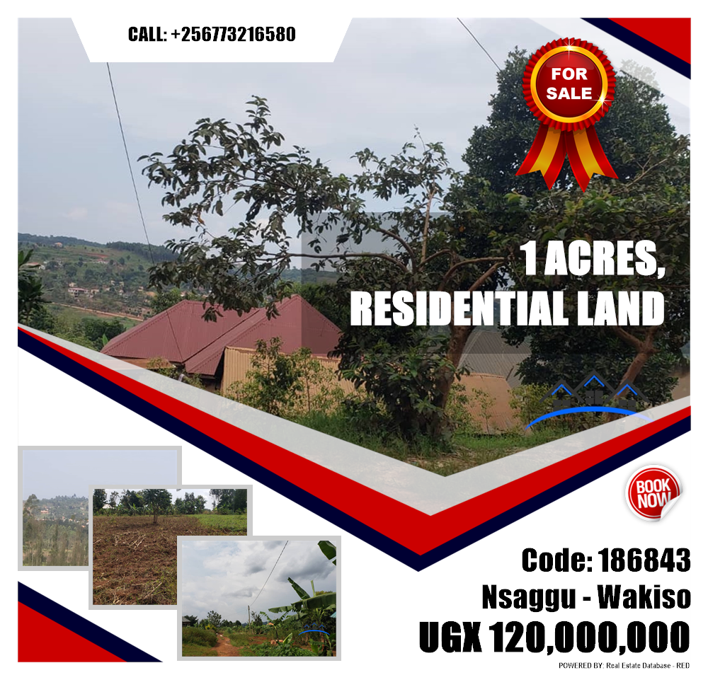 Residential Land  for sale in Nsaggu Wakiso Uganda, code: 186843