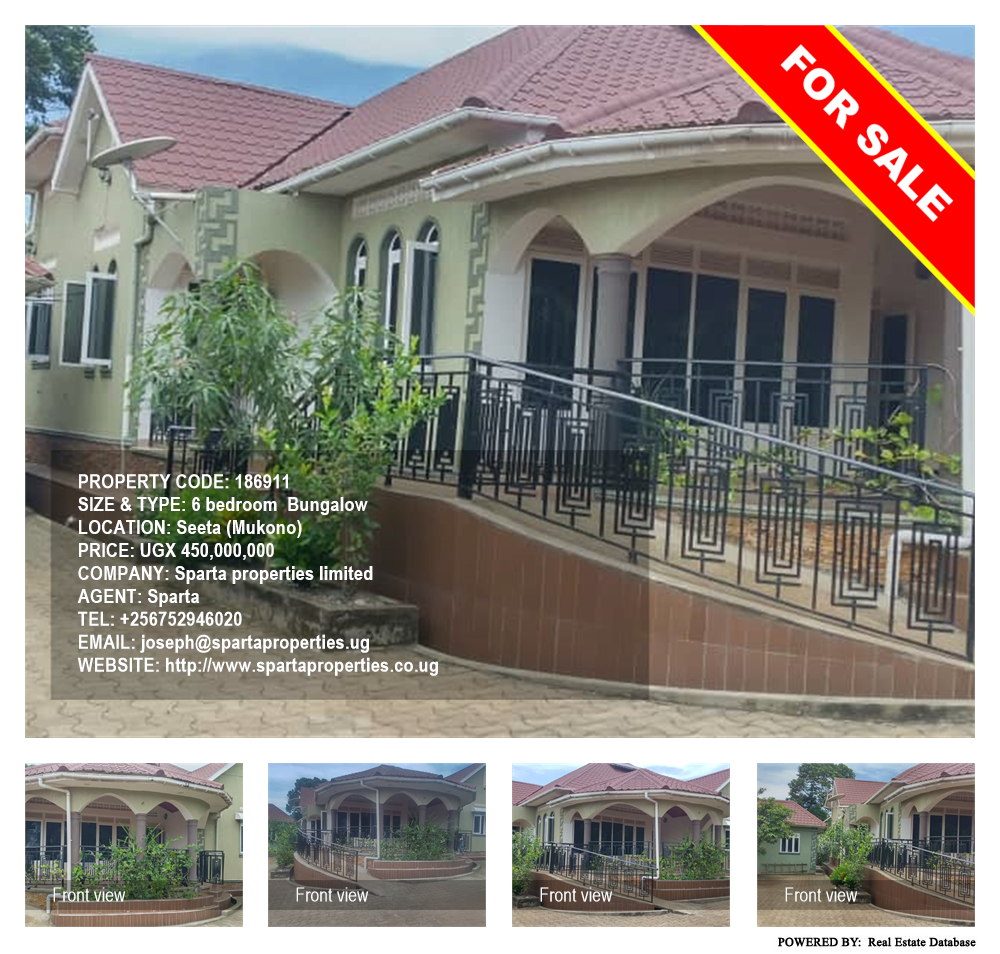 6 bedroom Bungalow  for sale in Seeta Mukono Uganda, code: 186911