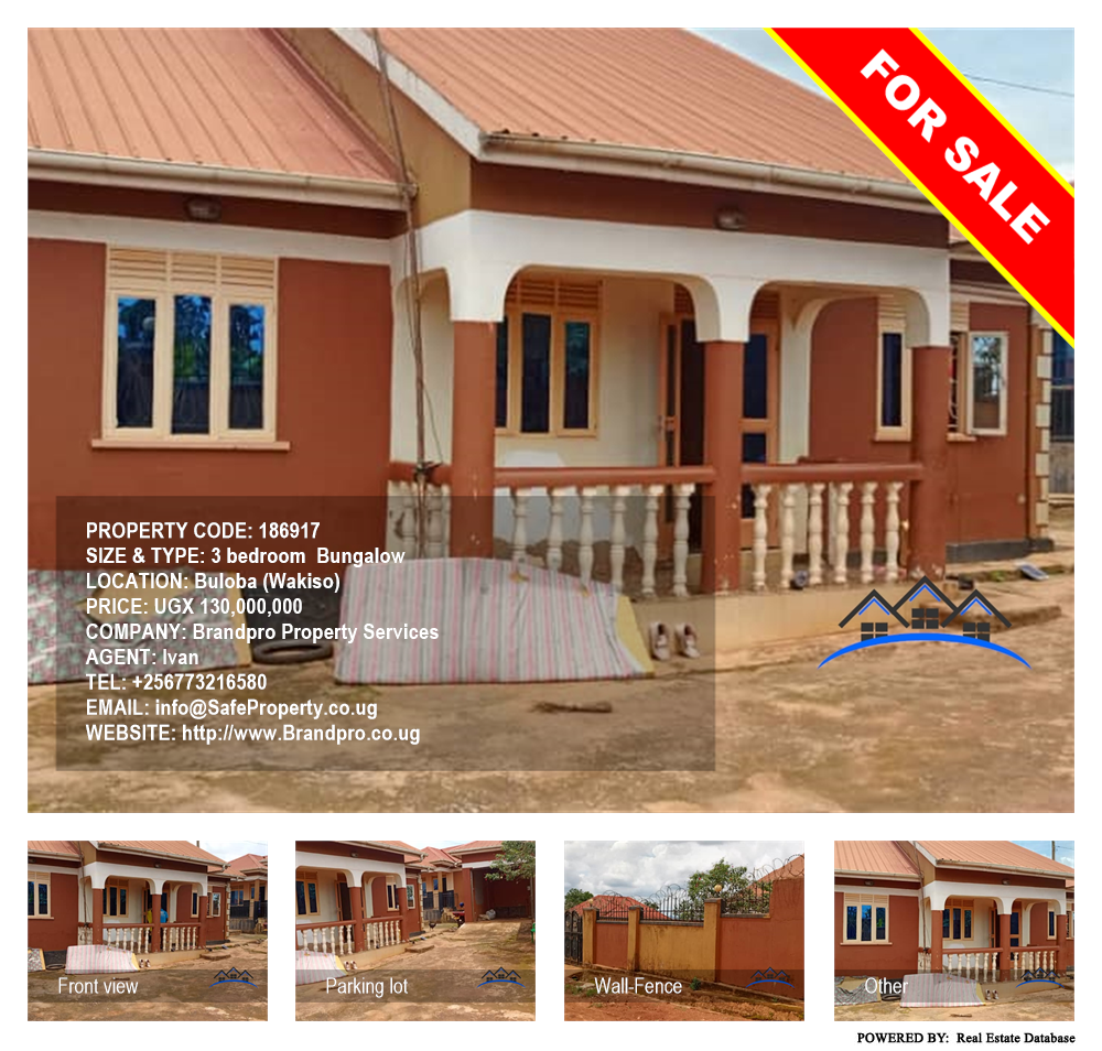 3 bedroom Bungalow  for sale in Buloba Wakiso Uganda, code: 186917