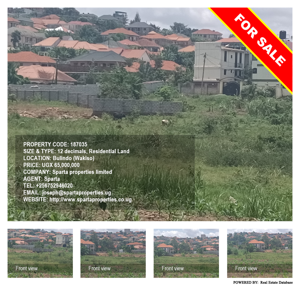 Residential Land  for sale in Bulindo Wakiso Uganda, code: 187035