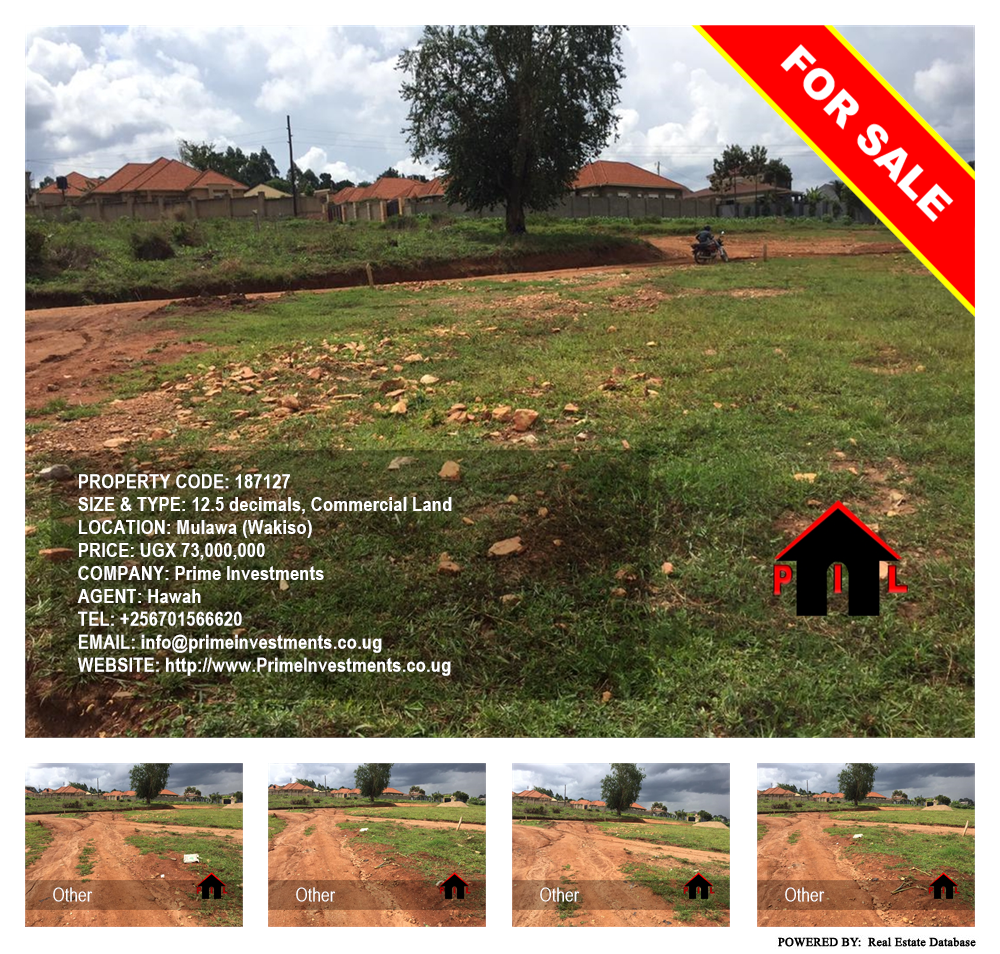 Commercial Land  for sale in Mulawa Wakiso Uganda, code: 187127