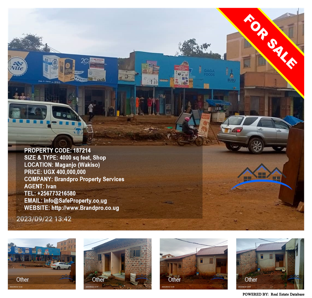 Shop  for sale in Maganjo Wakiso Uganda, code: 187214