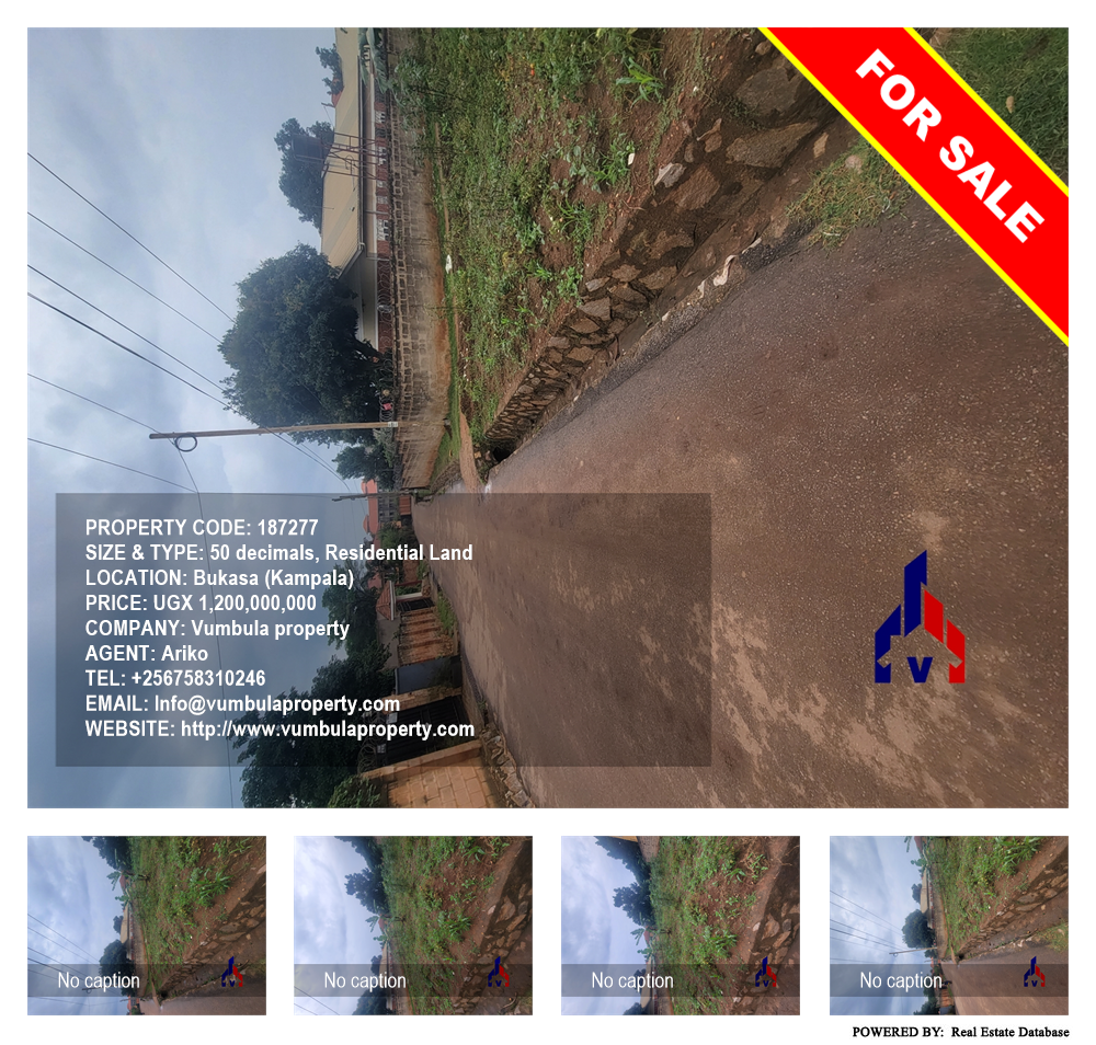 Residential Land  for sale in Bukasa Kampala Uganda, code: 187277