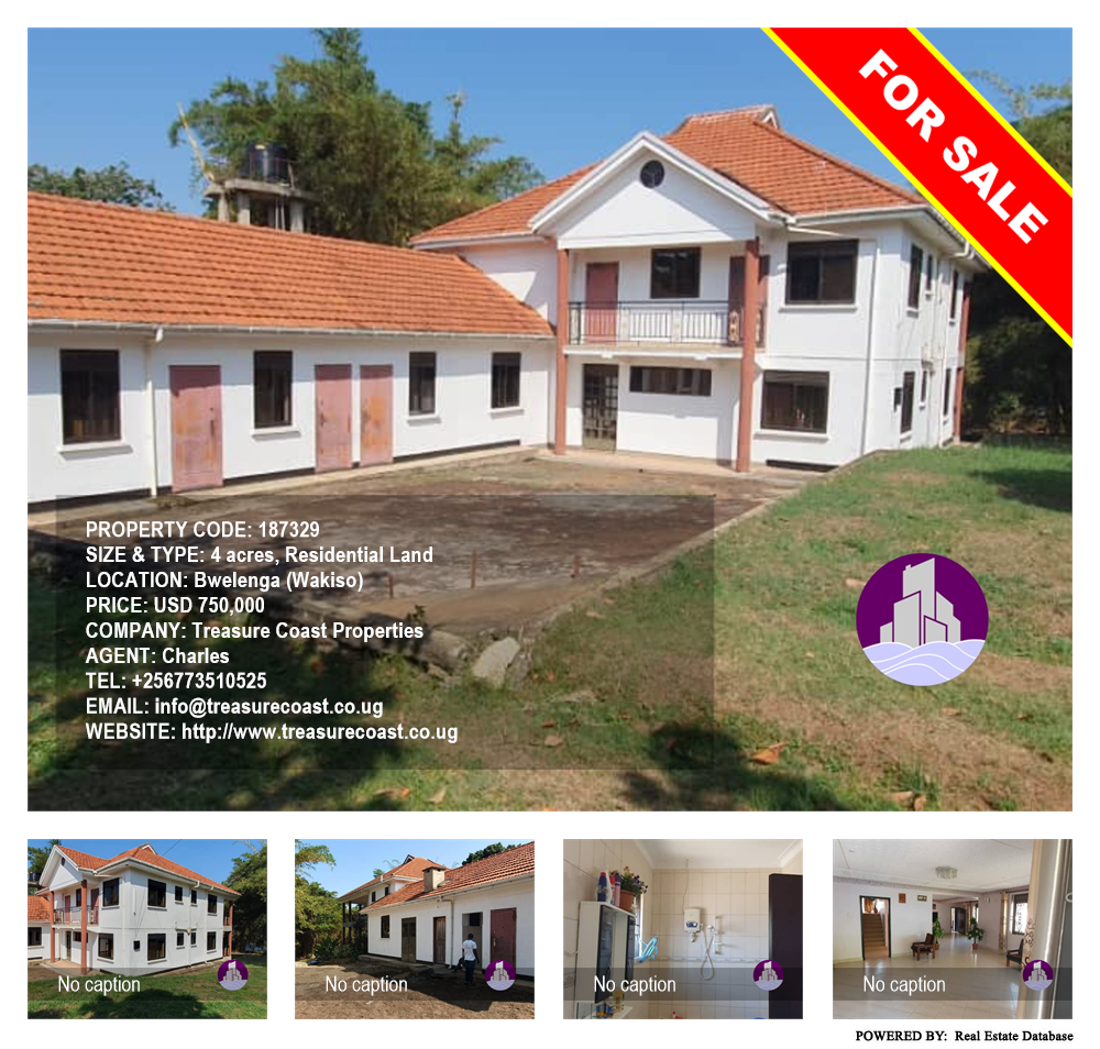 Residential Land  for sale in Bwelenga Wakiso Uganda, code: 187329