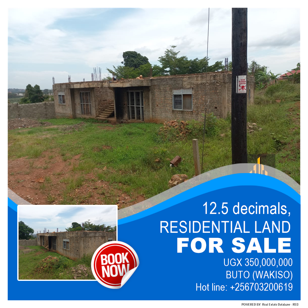 Residential Land  for sale in Buto Wakiso Uganda, code: 187331