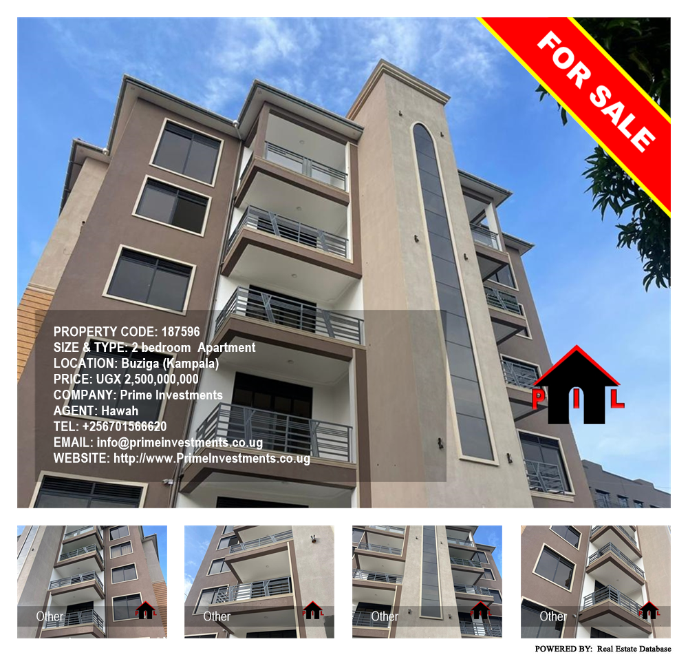 2 bedroom Apartment  for sale in Buziga Kampala Uganda, code: 187596