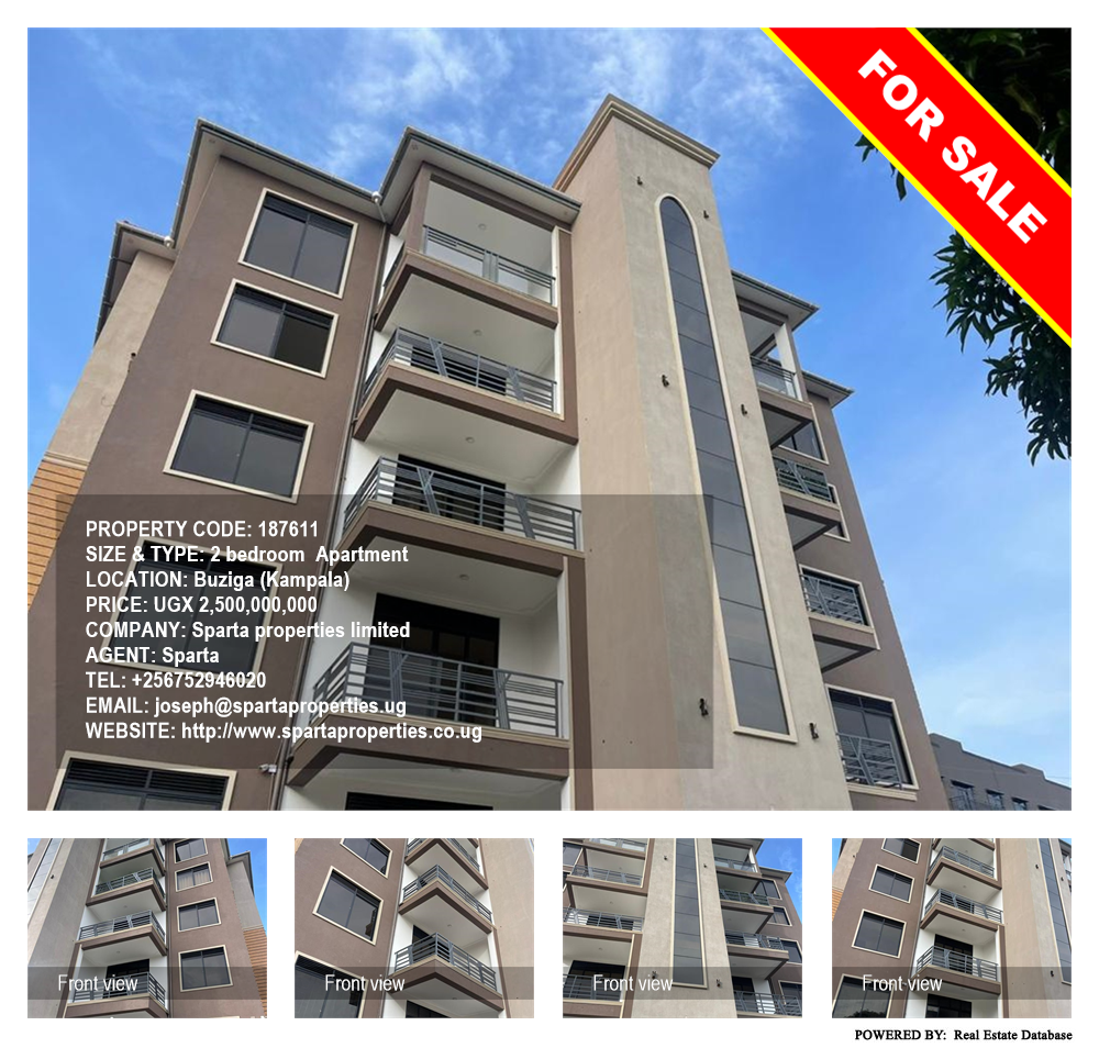 2 bedroom Apartment  for sale in Buziga Kampala Uganda, code: 187611