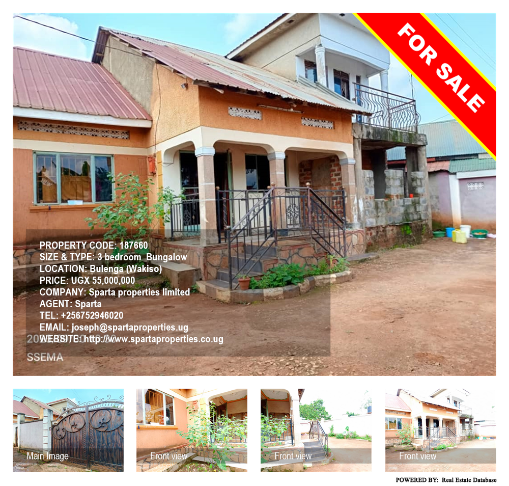 3 bedroom Bungalow  for sale in Bulenga Wakiso Uganda, code: 187660